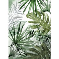 Tapete - Natur pur - Monstera - Grün - 280x200cm - grün - Art For The Home von ART FOR THE HOME