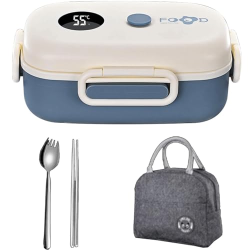 ART LUNIC Bento-Box mit intelligenter Temperaturanzeige, Lunchbox mit Lunchbehälter, Thermo-Bento-Box, Lunchbox für Erwachsene ART LUNIC Bento-Box mit intelligenter Temperaturanzeige, Lunchbox mit Lunchbehälter, Thermo-Bento-Box, Lunchbox für Erwachsene von ART LUNIC