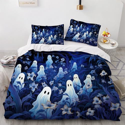 ARTAMA Bettwäsche-Set Jungen Teenager Geist Dekor Bettdecke Kinder Jugend Blume Bettbezug Moderne Schlafzimmer Dekor Trösterbezug Set 155x220cm ARTAMA Bettwäsche-Set Jungen Teenager Geist Dekor Bettdecke Kinder Jugend Blume Bettbezug Moderne Schlafzimmer Dekor Trösterbezug Set 155x220cm von ARTAMA