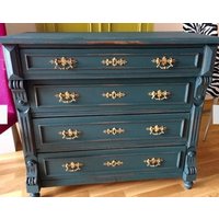 Antike Kommode Jugendstil Massivholz Unikat von ARTBAXhome