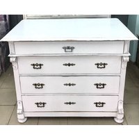 Antike Kommode Original Jugendstil Massivholz Messing von ARTBAXhome