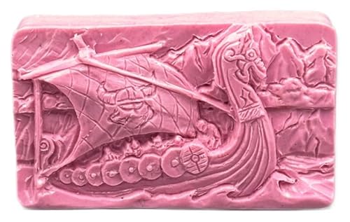 Vikings Silikonform Seife Gips Wachs Harz Ton DAKKAR Wikinger von ARTCRAFTMOLDS