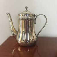 Schöne Kaffeemaschine Mit Versilbertem Deckel von ARTCRISTY