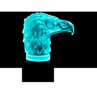 Art Deco Adler Figur Aus Blauem Vaseline-Uranglas H.hoffmann, 1930Er Jahre Skulptur Art Deco Adler Figur Aus Blauem Vaseline-Uranglas H.hoffmann, 1930Er Jahre Skulptur von ARTDECO1930ETSY