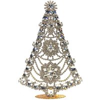 Vintage Strass Christbaumschmuck Extra Großer Christbaumschmuck Vintage Strass Christbaumschmuck Extra Großer Christbaumschmuck von ARTDECO1930ETSY