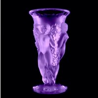 Art Deco Alexandrit Glasvase Hoffmann Boho Decor, Stil Der 1930Er Jahre von ARTDECO1930GLASS