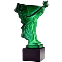Glamouröse Art Deco "Flying Lady' Boho Auto Maskottchen Kunstglas 1930Er Jahre H.hoffmann Hood Ornament Malachite Glas Statue Glamouröse Art Deco "Flying Lady' Boho Auto Maskottchen Kunstglas 1930Er Jahre H.hoffmann Hood Ornament Malachite Glas Statue von ARTDECO1930GLASS