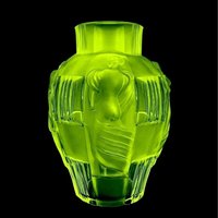 Produkttitel Glamouröse Art Deco Große Vase 1930 "H. Hoffmann Gelb Vaseline Uranglas Produkttitel Glamouröse Art Deco Große Vase 1930 "H. Hoffmann Gelb Vaseline Uranglas von ARTDECO1930GLASS