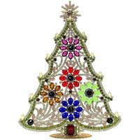 Vintage Strass Christbaumschmuck Extra Großer Christbaumschmuck von ARTDECO1930GLASS