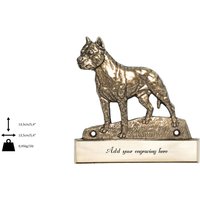 American Staffordshire Terrier, Hundeplakette, Kann Graviert Werden, Limitierte Auflage, Artdog American Staffordshire Terrier, Hundeplakette, Kann Graviert Werden, Limitierte Auflage, Artdog von ARTDOGshop
