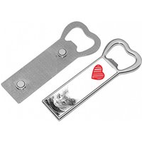 Chartreux - Metallflaschenöffner Mit Einem Magnet Für Den Kühlschrank Bild Eines Katzes. Kollektion von ARTDOGshop