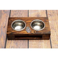 Hundenäpfe Mit Reliefs Aus Der Artdog Kollektion -Briard von ARTDOGshop