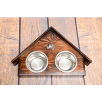 Hundenäpfe Mit Reliefs Aus Der Artdog Kollektion - English Pointer von ARTDOGshop