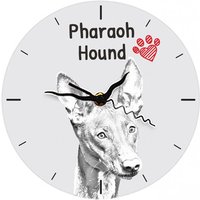 Pharaonenhund, Stehende Uhr Mit Mdf Dem Bild Eines Hundes von ARTDOGshop