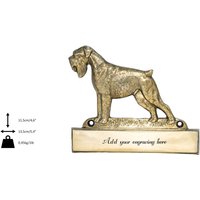 Schnauzer Unbeschnitten, Hundeplakette, Mit Gravur, Limitierte Auflage, Artdog Schnauzer Unbeschnitten, Hundeplakette, Mit Gravur, Limitierte Auflage, Artdog von ARTDOGshop