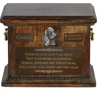 Urne Für Hundeasche Mit Relief Und Satz Ihrem Hundenamen Datum - Basset , Art-Dog Urne Für Hundeasche Mit Relief Und Satz Ihrem Hundenamen Datum - Basset , Art-Dog von ARTDOGshop