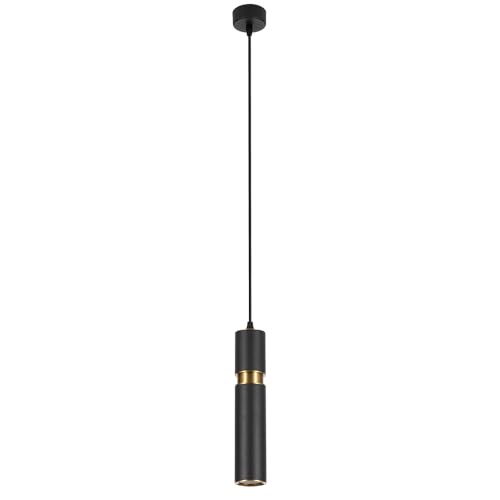 ARTE LAMP Schwarze LED-Hängeleuchte mit Kabel – Deckenlampe für Flur – Moderne Deckenleuchte von ARTE LAMP