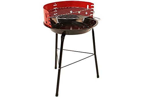 ARTE Living GmbH Holzkohlegrill Rundgrill Holzkohle Grill Klassiker, 37 x 57 cm, Schwarz, 360819 von ARTE Living GmbH