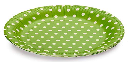 ARTE REGAL 47966 Set 6 Teller Pappe Punkte 23 cm von ARTE REGAL