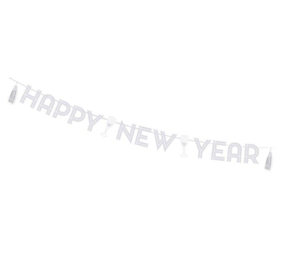 ARTEBENE Girlande Papiergirlande Happy New Year von ARTEBENE