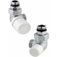 Eckanschluss-Heizkörperventil-Set 1/2'Gas Arteclima KITVAL1CR von ARTECLIMA
