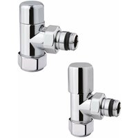 Eckventil-Kit für Heizkörper in glänzendem Chrom Arteclima KITVAL7CR von ARTECLIMA