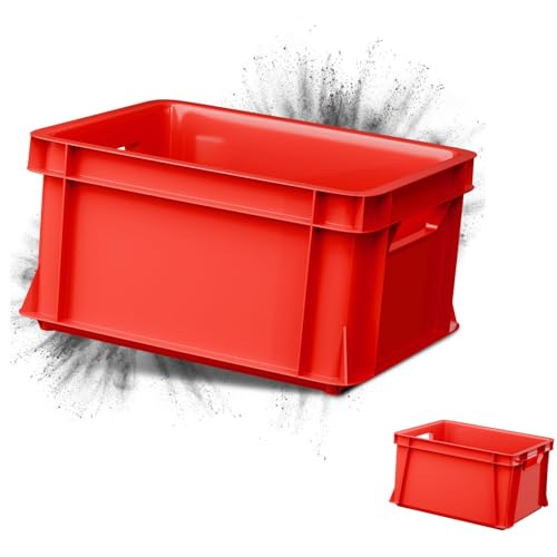 ARTECSIS 2er Set Minibox Aufbewahrungsbox 11L Transport- und Lagerbox aus stabilem Kunststoff stapelbar Rot ARTECSIS 2er Set Minibox Aufbewahrungsbox 11L Transport- und Lagerbox aus stabilem Kunststoff stapelbar Rot von ARTECSIS