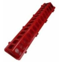 Rote Feeder mit Lchern zum FЩttern von KЩken (50 cm) von ARTEMA