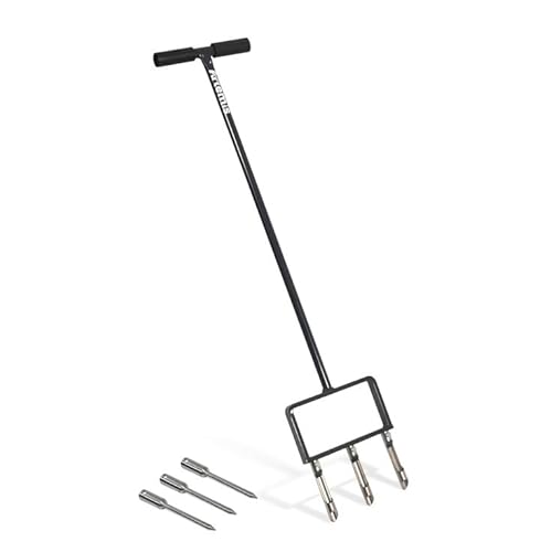 ARTEMIS Rasenbelüfter mit austauschbaren hohlen und massiven Zinken, Edelstahl ARTEMIS Rasenbelüfter mit austauschbaren hohlen und massiven Zinken, Edelstahl von ARTEMIS