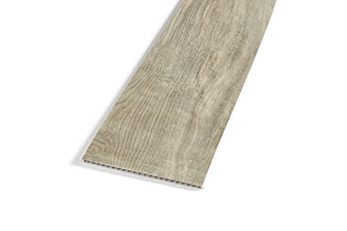 ARTENS - PVC Wandbelag Bali - Wandverkleidung - Strukturiertes Naturholz - L. 120 x B.16,7 cm x 6 mm (Dicke) von ARTENS