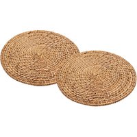 Artesa - Tischsets de Rattan de Bambus Artesà, braun, 28 cm, Set de 2 von ARTESA