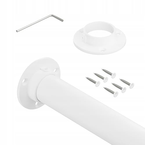 ARTEST Garderobenstange Serie STRONG I 32x1.5mm 148 cm- weisse matte -Kleiderstange Wandmontage, Einfache Kleiderstange Für Schrank, Ideal Für Ästhetische Kleiderstange Schrank Systeme ARTEST Garderobenstange Serie STRONG I 32x1.5mm 148 cm- weisse matte -Kleiderstange Wandmontage, Einfache Kleiderstange Für Schrank, Ideal Für Ästhetische Kleiderstange Schrank Systeme von ARTEST