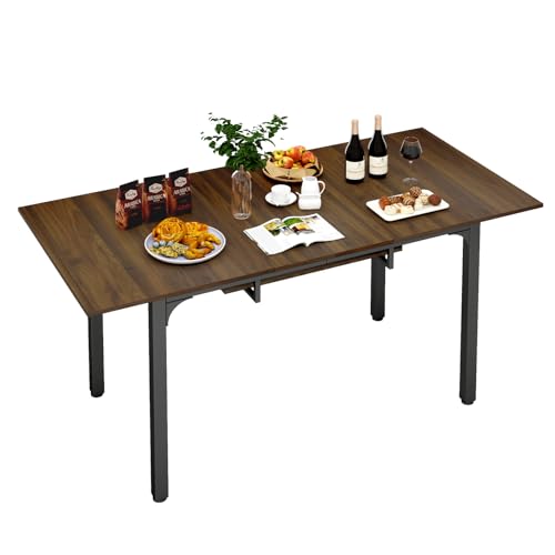 ARTETHYS Esstisch Ausziehbar 110-149x70 cm | Industriestil Esszimmertisch mit 100 kg Tragkraft | Massivholz Tischplatte für 4-6 Personen | Küchentisch & Wohnzimmertisch | Moderner Tisch aus Eisen Holz von ARTETHYS