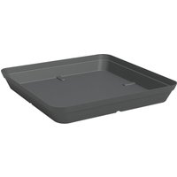 Artevasi Untersetzer für Blumentopf Capri Kunststoff 40 x 40 cm anthrazit von ARTEVASI