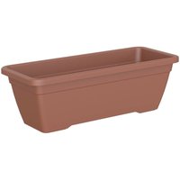 Venezia Blumenkasten Terracottafarben 60 cm - Kunststoff - Artevasi von ARTEVASI