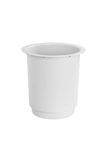 INSERT SANTORINI POT 78CM WHITE von Artevasi