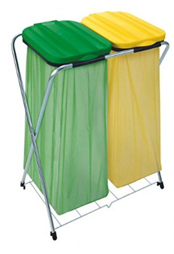 ARTEX Pakethalter, Kunststoff und Metall, grün/gelb, UNO Taglia von ARTEX