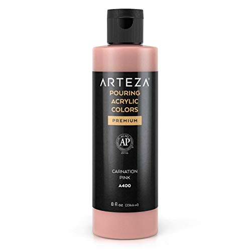 ARTEZA ARTZ-2928 Acryl-Gießfarbe, A400 Nelke Pink, 236 ml (1er Pack), 236 Milliliter von ARTEZA