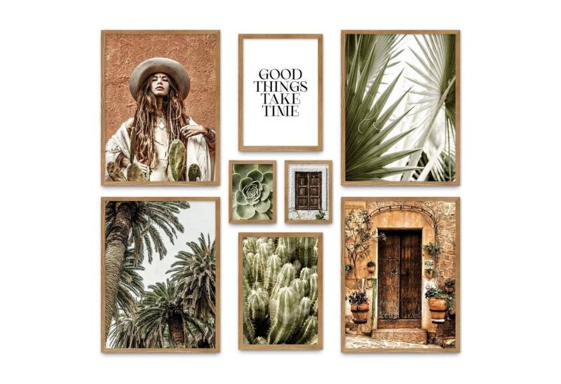 ARTFAVES Poster BOTANICAL DREAMS, (moderne Wandbilder, 8 St), verschiedene Größen im Set von ARTFAVES