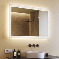 Bathroom Mirror LED 100x70cm,Mirror with Touch Switch and Demister DUAL LED Bathroom Mirror LED 100x70cm,Mirror with Touch Switch and Demister DUAL LED von ARTFORMA