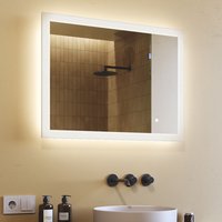 Bathroom Mirror led 80x60cmWall mounted mirror with Touch Switch dual led Bathroom Mirror led 80x60cmWall mounted mirror with Touch Switch dual led von ARTFORMA