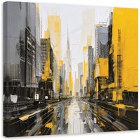 Wandbild für das Schlafzimmer Moderne Stadt Gelb 30x30 cm Wandbild für das Schlafzimmer Moderne Stadt Gelb 30x30 cm von ARTGEIST