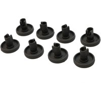 Arthur Martin - Ersatzteil - Set 8 Rollen für Unterkorb - electrolux, faure, electrolux, aeg, zanussi, ikea, progress leonard, new world, juno, von ARTHUR MARTIN