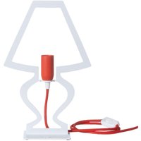 Arti & Mestieri - Silhouette – Tischleuchte Ø22 H33 cm, Eisen weiß perforiert – E14 – Made in Italy Arti & Mestieri - Silhouette – Tischleuchte Ø22 H33 cm, Eisen weiß perforiert – E14 – Made in Italy von ARTI E MESTIERI