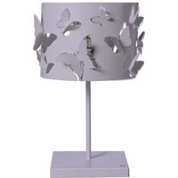 Farfallosa – Tischlampe 20x20x37 cm, Eisen Glicine, E27 – Made in Italy von ARTI E MESTIERI