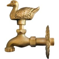 Alfa - Entenhahn aus Messing mit Rosette Alfa - Entenhahn aus Messing mit Rosette von ALFA