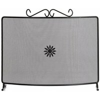 Artigianferro - Rechteckiger Kaminschirm aus Schmiedeeisen 'Made in Italy' Funkenschutz -50 x h 50 cm von ARTIGIANFERRO