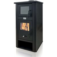 Artigianferro - Holzofen 'Dafne' 13 kw mit Ofen h 117 cm in lackiertem Stahl 'Made in Italy' Kamin Artigianferro - Holzofen 'Dafne' 13 kw mit Ofen h 117 cm in lackiertem Stahl 'Made in Italy' Kamin von ARTIGIANFERRO