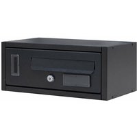 Artigianferro - Gemeinschaftlicher Wandbriefkasten mit modularem Briefschlitz Made in Italy -1 Fach / Anthrazit von ARTIGIANFERRO
