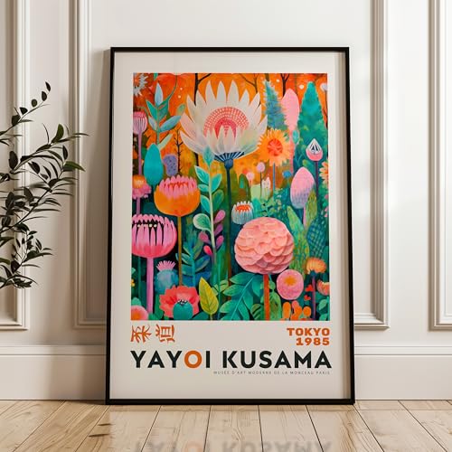 ARTINSPIRIO Yayoi Kusama Poster, Japanischer Stil (Only Poster, 30x40 cm) von ARTINSPIRIO